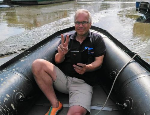 Handbreit Wasser unter dem Kiel